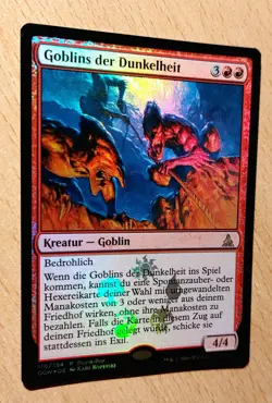 MTG Magic: # FOIL # Goblins der Dunkelheit, Goblin Dark-Dwellers, DEUTSCH - Image 3