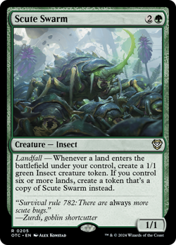 Scute Swarm [Outlaws of Thunder Junction Commander] - Image 1