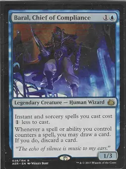 Baral, Chief of Compliance #28 R - NM - Magic the Gathering - Regular - MTG - Image 1