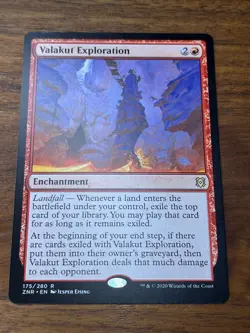 1x VALAKUT EXPLORATION - Zendikar - MTG - Magic the Gathering - Image 1