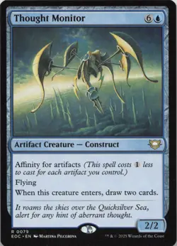 Thought Monitor R Commander: Edge of Eternities 79 NM MTG - Image 1