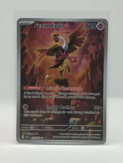 Fezandipiti - 073/064 Shrouded Fable Pokemon Full Art Illustration Rare NM- - Image 1
