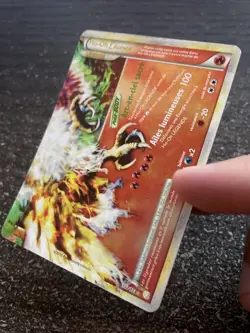 HO-OH LEGENDE - POKEMON 112/123 HGSS HEARTGOLD SOULSILVER FR - Image 3