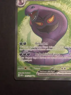 Pokemon Karte ~ Arbok ex (185/165) Mew 151 Fullart Deutsch Near Mint - Image 3