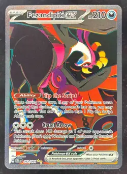 2024 Pokemon SV Shrouded Fable - SFA EN #092/064 Fezandipiti ex - Image 1