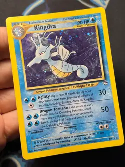 Kingdra 8/111 Neo Genesis Holo Rare - Pokemon Card HP - Image 4
