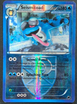 Seismitoad 26/116 | Mint/Near Mint | Reverse Holo | Pokemon Plasma Freeze - Image 1