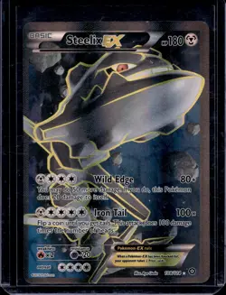 Steelix Ex 108/114 XY Steam Siege Full Art Ultra Rare (NM) / Pokemon TCG - Image 1