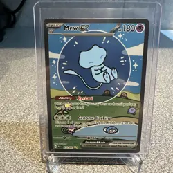 Pokemon TCG Bubble Mew EX Paldean Fates 232/091 NM Condition PACK FRESH - Image 1