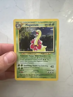 Meganium HOLO - NEO GENESIS - Pokemon Card - # 11/111 - LP -NM - Image 1