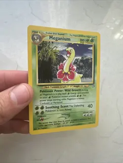 Meganium HOLO - NEO GENESIS - Pokemon Card - # 11/111 - LP -NM - Image 2