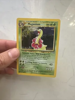 Meganium HOLO - NEO GENESIS - Pokemon Card - # 11/111 - LP -NM - Image 5