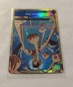 One Piece TCG Gum-Gum Rain OP02-068 (Alternate Art) The Best Volume 2 Foil MINT - Image 4