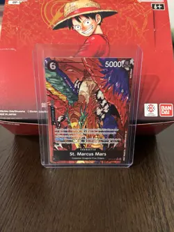 St.Marcus Mars (Alternate Art) OP13-091 One Piece Carrying On His Will Foil - Image 1