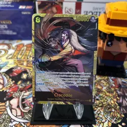 Crocodile - OP14-120 - SECRET RARE - One Piece: The Azure Sea's Seven - Image 1