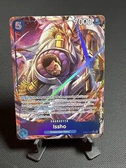 One Piece OP14 The Azure Sea’s Seven - Issho EB04-022 R Alternate Art ENGLISH - Image 1