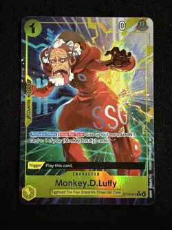 Monkey.D.Luffy ST29-012 Parallel Starter Deck Full Art One Piece TCG English - Image 1
