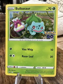 Pokemon TCG Bulbasaur SWSH231 Sword & Shield Black Star Promo Card - Image 1
