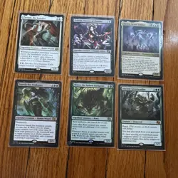 Lot of 6 MTG Commander Cards 5 Legendaries Greenwarden Preston Atraxa And More!! - Image 1