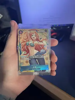 PREORDER Nami P-112 Asia Mini Tin Card Japanese One Piece Sealed - Image 1