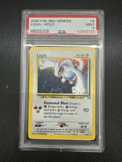 2000 Pokemon Lugia Neo Genesis Holo PSA 9 Unlimited | Vintage | Collector Card - Image 2