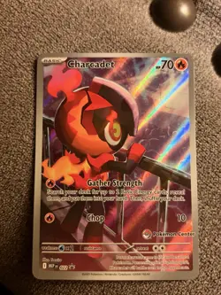 Charcadet 022 ETB Pokemon Center Promo Phantasmal Flames Pokemon Card - Image 1