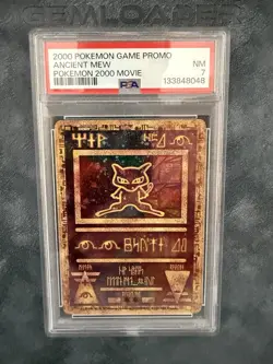 🧬✨ Ancient Mew Promo Holo PSA 7| NM-Near Mint Pokemon Card 🌌✨ - Image 1