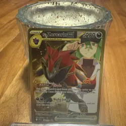 Pokemon TCG N's Zoroark EX Hyper Rare Holo Card 189/159 Sv09: Journey Together - Image 1