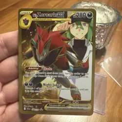 Pokemon TCG N's Zoroark EX Hyper Rare Holo Card 189/159 Sv09: Journey Together - Image 4