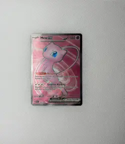 Pokemon Mew EX TCG 151/165 Scarlet & Violet Card Near Mint Condition - Image 1
