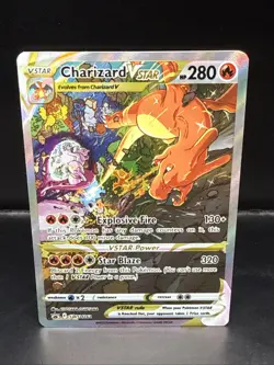 Pokemon TCG Charizard VSTAR SWSH262 Sword & Shield Promo Card Holo NM Condition - Image 1