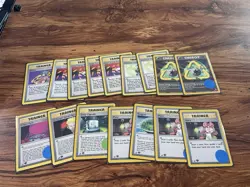 Pokemon Card TCG vintage trainer lot -- some 1st edition -- most NM - Image 1