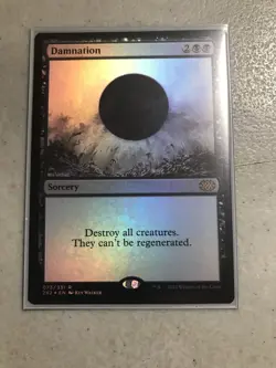 MTG English Damnation NM Foil Double Masters 2022 - Image 1