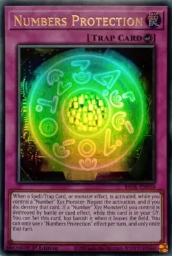 BROL-EN056 NUMBERS PROTECTION ULTRA RARE 1ST EDITION YuGiOh CARD - Image 1
