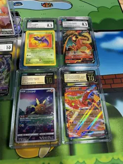 Pokemon TCG Lot Of 10 Cgc Graded Cards - Image 2