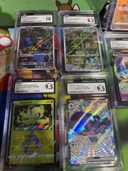 Pokemon TCG Lot Of 10 Cgc Graded Cards - Image 4