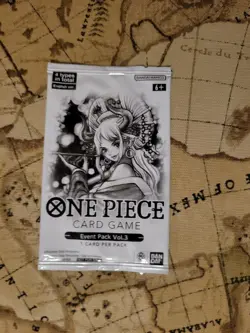 Bandai One Piece Card Game Event Pack Vol.3 Sealed Pack English 1 Card - Image 1