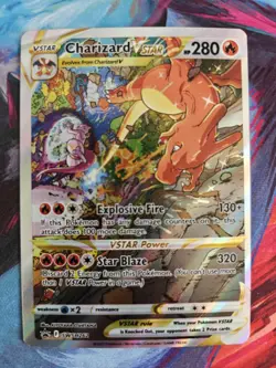 Pokemon Card - Charizard VSTAR SWSH262 - Sword & Shield Promo Card - NM {202} - Image 2