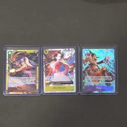 One Piece Tcg Card Lot of 3 - Image 1