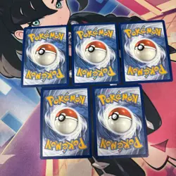 Paldean Fates Pokemon Holo & Reverse LOT - 5 Cards All NM - Image 2