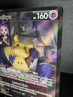 Mimikyu V TG16/TG30 Pokemon Brilliant Stars Sword Shield Ultra Rare Card NM - Image 2