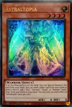 BROL-EN053 ASTRALTOPIA ULTRA RARE 1ST EDITION YuGiOh CARD - Image 1