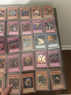 Old School Yugioh Lot 1996/ 205 Total Cards - Image 3