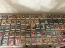 Old School Yugioh Lot 1996/ 205 Total Cards - Image 4