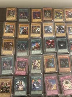 Old School Yugioh Lot 1996/ 205 Total Cards - Image 5