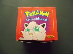 1999 POKEMON BURGER KING POKEBALL JIGGLYPUFF 23K GOLD PLATED TRADING CARD SEALED - Image 1