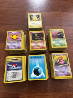 Pokemon TCG - Bulk LOT - 600+ Cards - Base Set, Fossil, Jungle, Team Rocket - Image 1