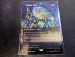 MTG Magic the Gathering FOIL Animate Dead Borderless SLD! - Image 1
