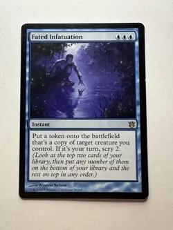 Fated Infatuation LP Born of the Gods Magic The Gathering Mtg Lightly Played - Image 1