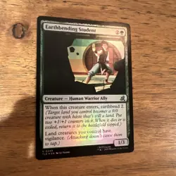 MTG FOIL Earthbending Student English TLE - Image 2